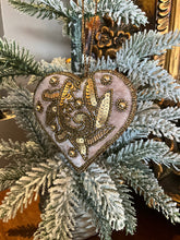 Load image into Gallery viewer, Gold Embroidered Heart