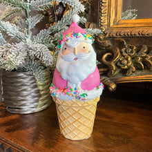 Load image into Gallery viewer, Icecream Cone Santa