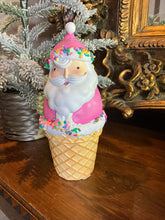 Load image into Gallery viewer, Icecream Cone Santa