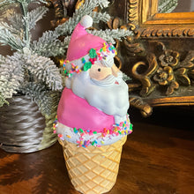 Load image into Gallery viewer, Icecream Cone Santa