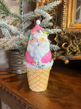 Load image into Gallery viewer, Icecream Cone Santa