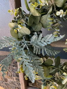 Light Blue Fern Spray