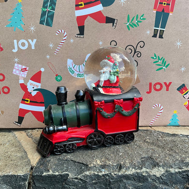 Train Snow Globe