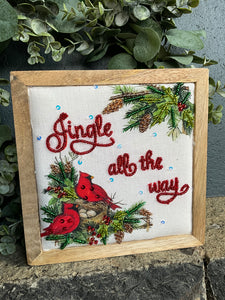 Jingle All The Way Sign