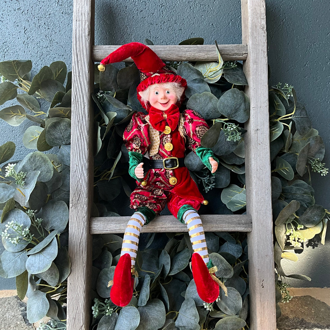 Red Christmas Elf