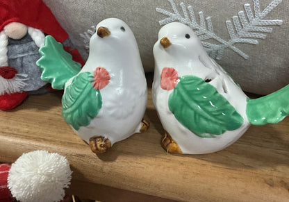 White Christmas Birds