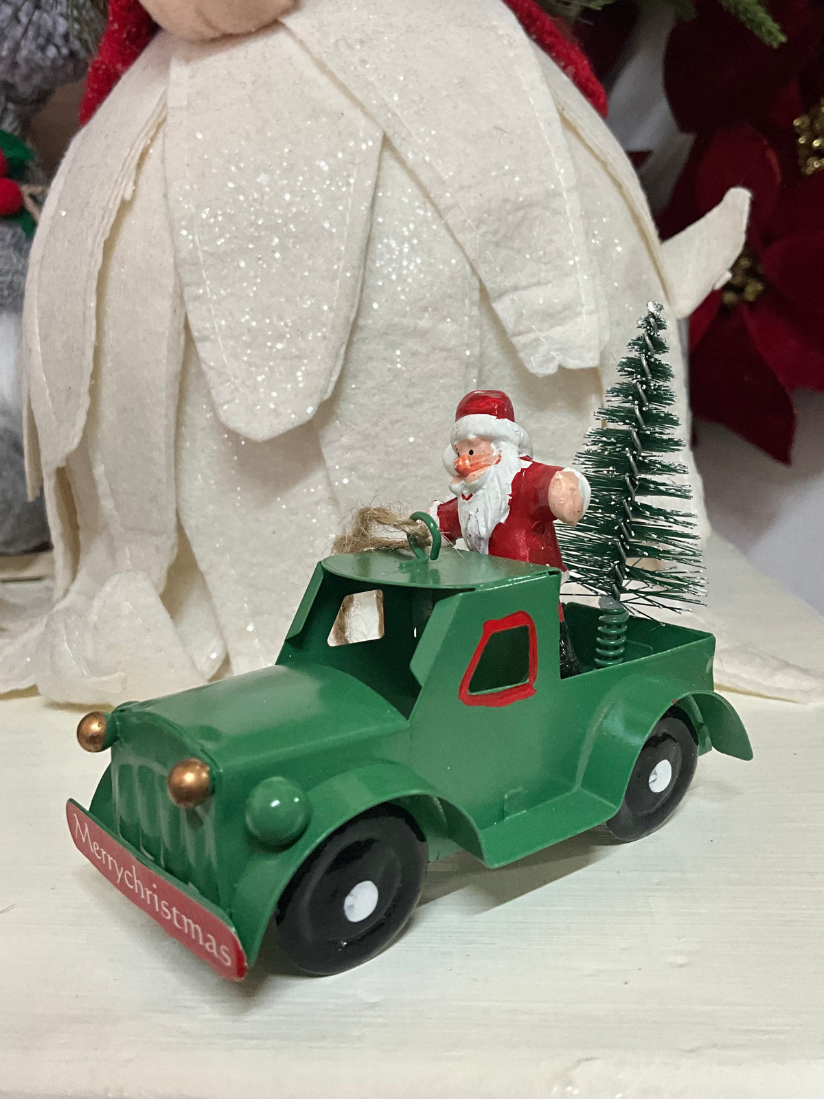 Santa Driving Car