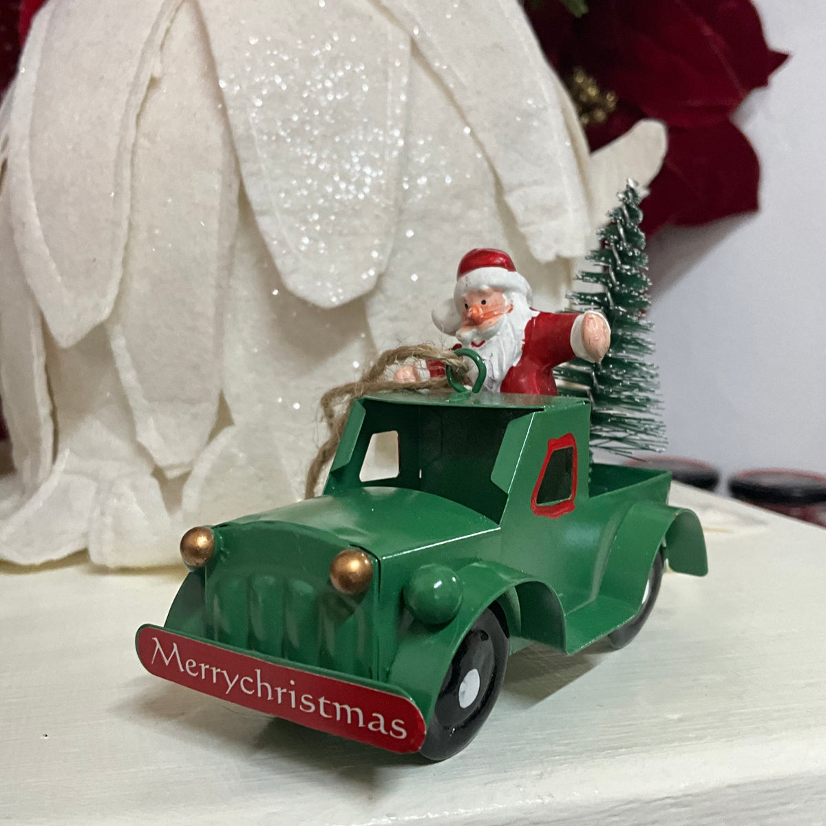 Santa Driving Car