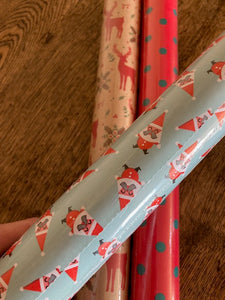 Tiny Roll Wrap Santa