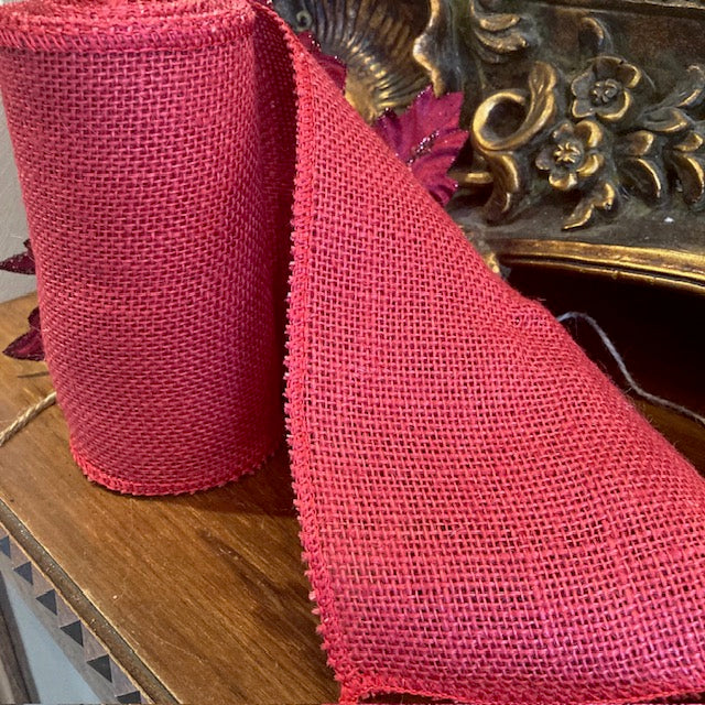 Red Jute Ribbon