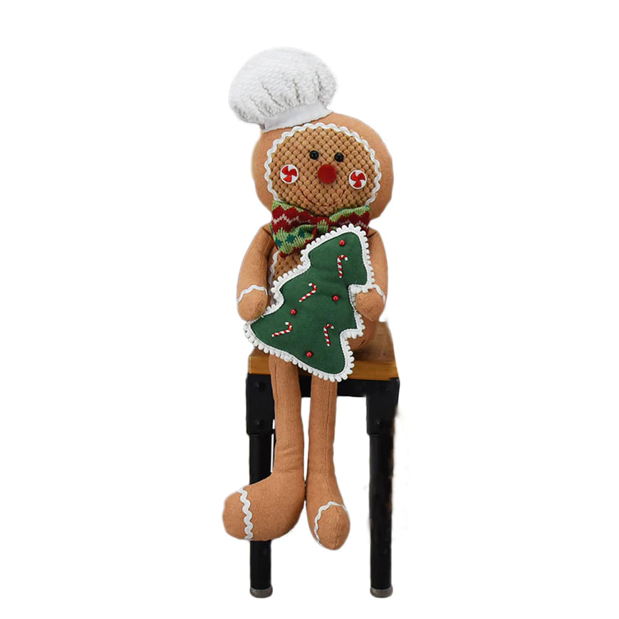 Gingerbread Man with Tree