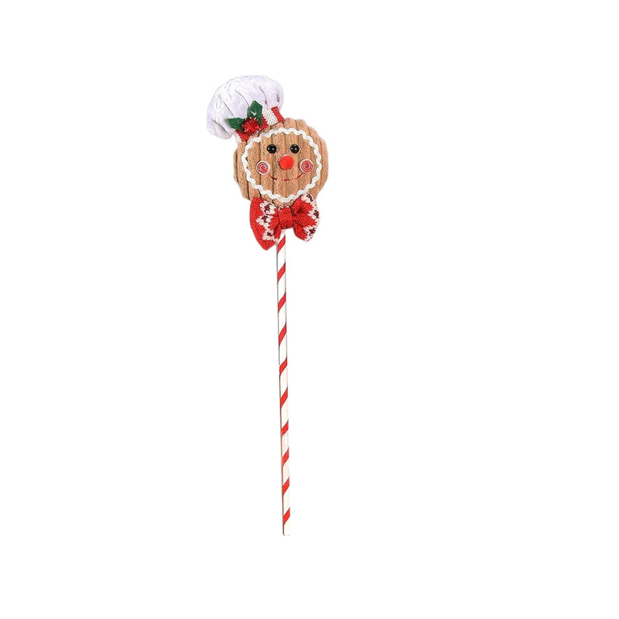 Gingerbread Chef Hat Stick