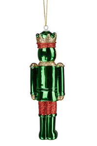 Green Nutcracker Tree Decoration