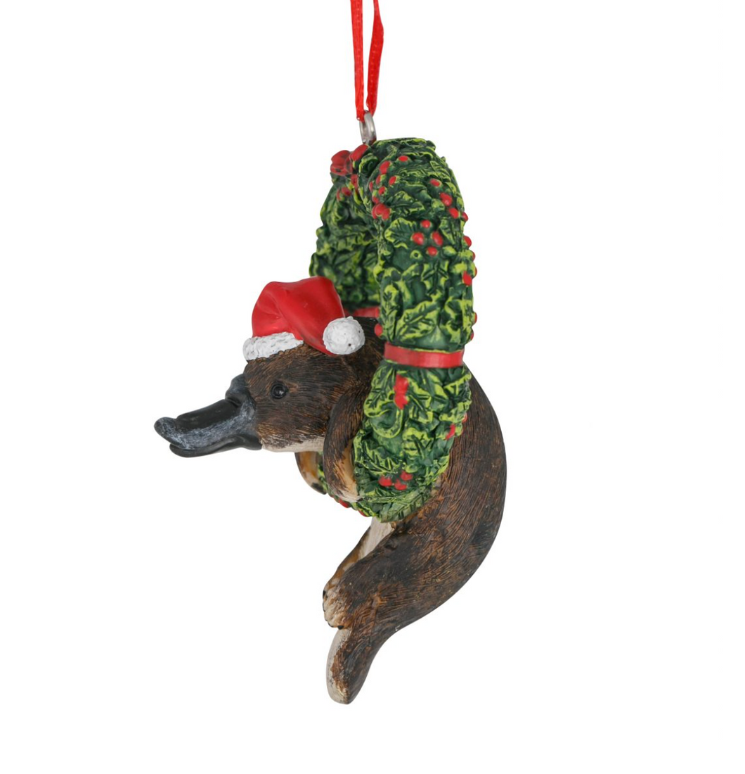 Platypus on Wreath