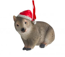 Load image into Gallery viewer, Christmas Wombat Deco