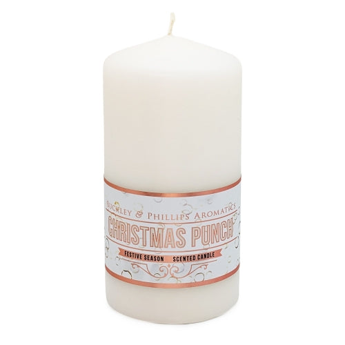 Christmas Punch Pillar Candle