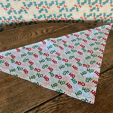 Dog Bandana HoHoHo