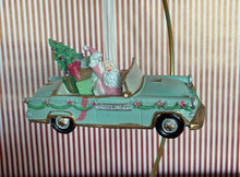 Load image into Gallery viewer, Santa in Green Cadillac