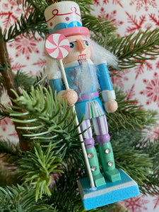 Blue Nutcracker Decoration