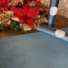 Load image into Gallery viewer, French Blue Velvet Table Runner