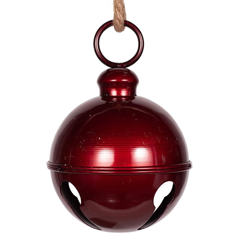 Burgundy Red Jingle Bell