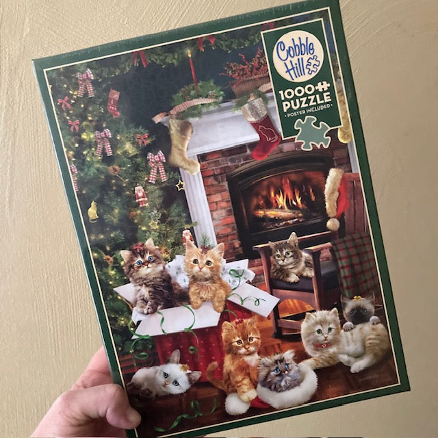 Christmas Kittens Jigsaw Puzzle