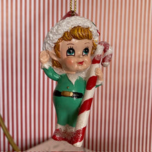 Load image into Gallery viewer, Little Elf with Candy Cane