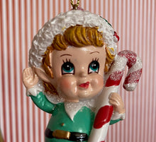 Load image into Gallery viewer, Little Elf with Candy Cane