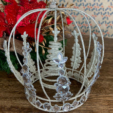 Load image into Gallery viewer, Silver Crown Tree Topper