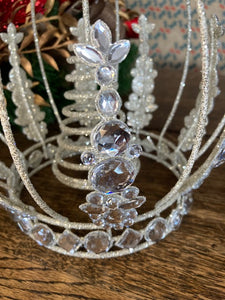 Silver Crown Tree Topper