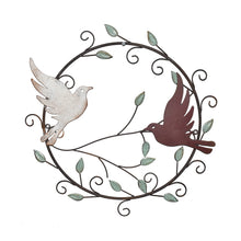 Load image into Gallery viewer, Metal Dove Wreath