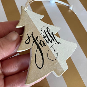 Faith Hanging Decoration