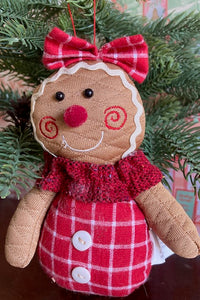 Girl Gingerbread Decoration