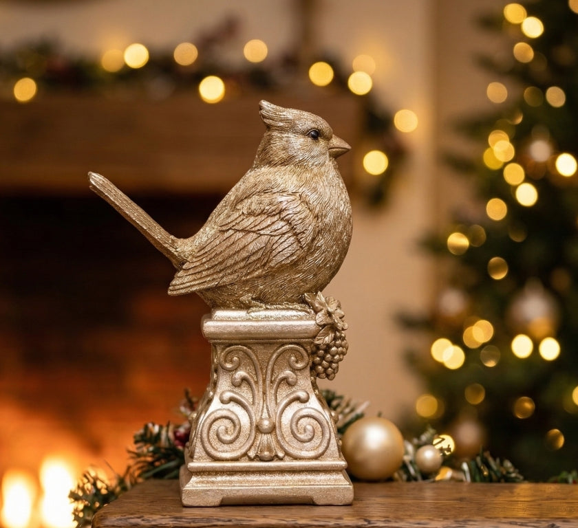 Coming Soon -Gold Cardinal Statue