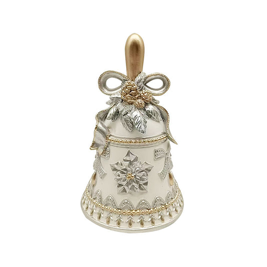 White Silver Christmas Bell