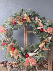 Rustic Hessian Wreath