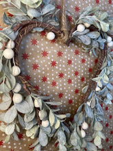 Load image into Gallery viewer, Eucalyptus Heart Wreath