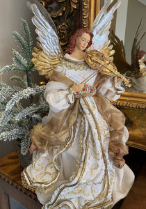 Gold Angel With Violin