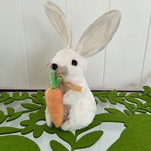 Load image into Gallery viewer, White Straw Bunny