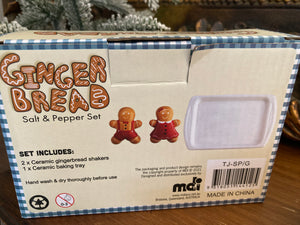 Gingerbread S&P Set