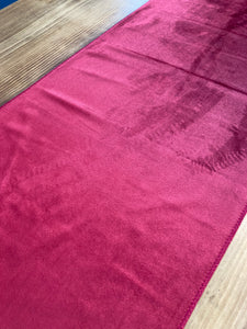 Luxe Red Velvet Table Runner