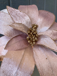 Soft Pink Velvet Lily Flower