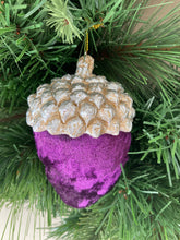 Load image into Gallery viewer, Purple Acorn Decoration