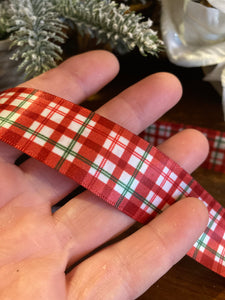 Merry Christmas Satin Ribbon