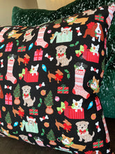 Load image into Gallery viewer, Christmas Dog Pillow