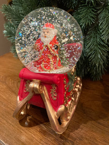 Sleigh Snow Globe