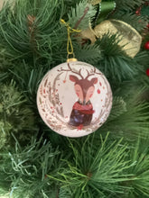 Load image into Gallery viewer, Reindeer Hanging Ball