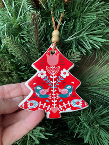 Doves Tree Hanging Decoration