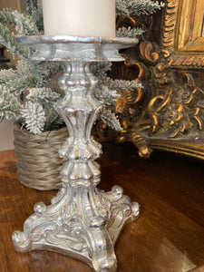 Silver Candle Holder