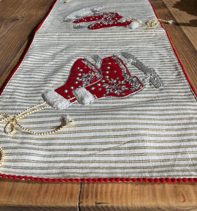 Ice Skate Table Runner